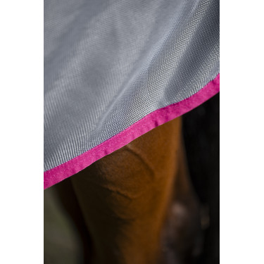 Coperta anti-mosche Bucas Buzz-Off Rain con copricollo Blu Blossom Coperta anti-mosche Bucas Buzz-Off Rain con copricollo Blu Blossom