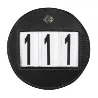 Porta-numero rotondo LeMieux per testiera Nero Porta-numero rotondo LeMieux per testiera Nero