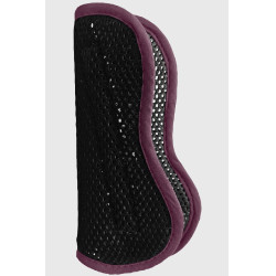 Fodere delle protezioni rigide in 3D mesh velluto ProConfort Kalou Nero / bordeaux