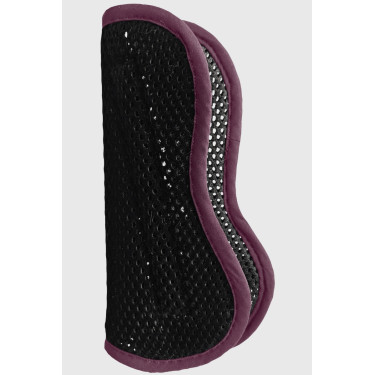 Fodere delle protezioni rigide in 3D mesh velluto ProConfort Kalou Nero / bordeaux