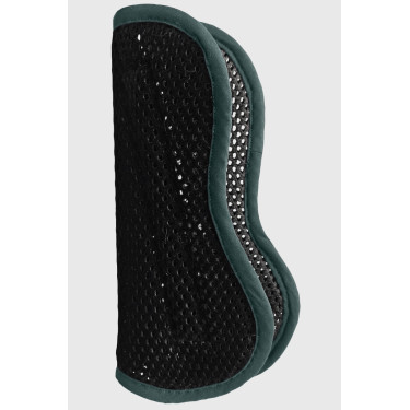 Fodere delle protezioni rigide in 3D mesh velluto ProConfort Kalou Nero / verde giungla
