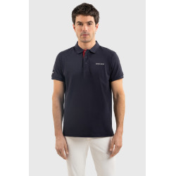 Polo Harcour Fuego a maniche corte uomo Francia Marina Blu marino Polo Harcour Fuego a maniche corte uomo Francia Marina Blu marino