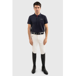 Polo Harcour Fuego a maniche corte uomo Francia Marina Blu marino Polo Harcour Fuego a maniche corte uomo Francia Marina Blu marino