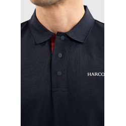 Polo Harcour Fuego a maniche corte uomo Francia Marina Blu marino Polo Harcour Fuego a maniche corte uomo Francia Marina Blu marino