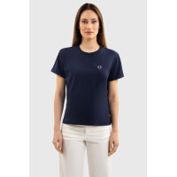 T-shirt Harcour Hydra a maniche corte donna Marina Blu marino