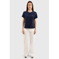 T-shirt Harcour Hydra a maniche corte donna Marina Blu marino