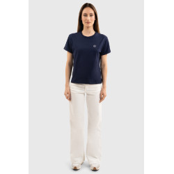 T-shirt Harcour Hydra a maniche corte donna Marina Blu marino