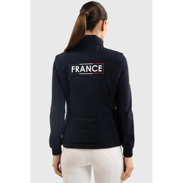 Gilet senza maniche Harcour Flicka donna Francia Marina Blu marino