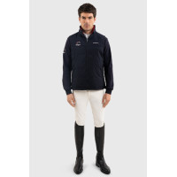 Gilet senza maniche Harcour Flicko uomo France Marina Blu marino