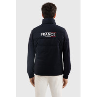Gilet senza maniche Harcour Flicko uomo France Marina Blu marino