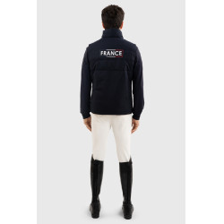 Gilet senza maniche Harcour Flicko uomo France Marina Blu marino