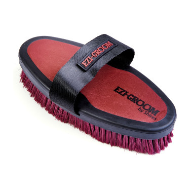 Spazzola morbida Ezi-Groom Shires 20 cm Bordeaux Spazzola morbida Ezi-Groom Shires 20 cm Bordeaux