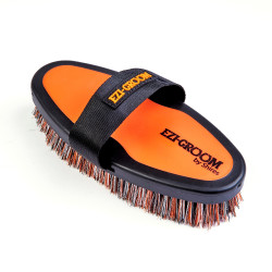 Spazzola morbida Ezi-Groom Shires 20 cm Arancione