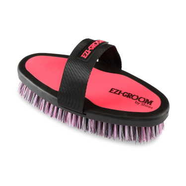 Spazzola a spugna Ezi-Groom Shires Rosa brillante