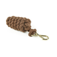 Lunga corda intrecciata Shires Cioccolato Marrone