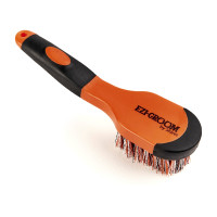 Spazzola grooming cavalli Ezi-Groom Grip Shires