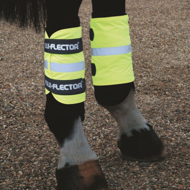 Ghette riflettenti Equi-Flector® Shires Giallo Ghette riflettenti Equi-Flector® Shires Giallo