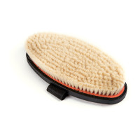 Spazzola equitazione morbida Ezi-Groom Shires capra