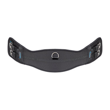 Cinghia da addestramento in neoprene Shires Nero
