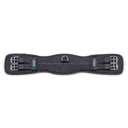 Cinghia da addestramento in neoprene Shires Nero