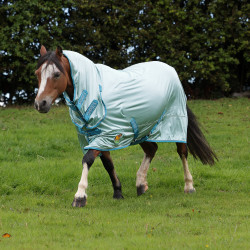 Coperta antimosche integrale Shires Winnie & Me Blu