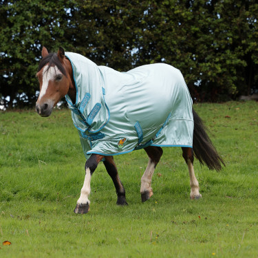 Coperta antimosche integrale Shires Winnie & Me Blu