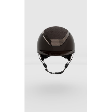 Casco Kask Dogma Pure Shine con sottogola marrone chiaro Marrone espresso