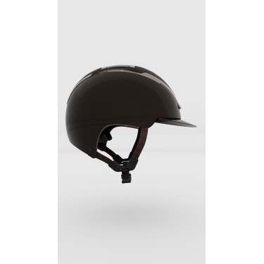 Casco Kask Dogma Pure Shine con sottogola marrone chiaro Marrone espresso