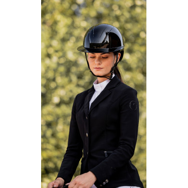 Casco Kask Kooki Lady con sottogola marrone chiaro