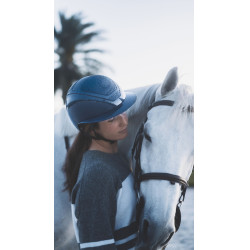 Casco Kask Star Lady Pure Shine Blu atlantico