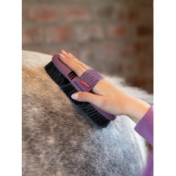 Spazzola LeMieux Flexi crine di cavallo Blu polvere