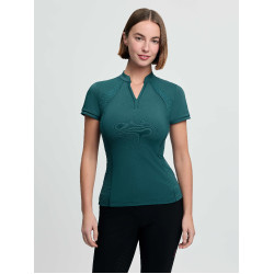 Base layer LeMieux in tessuto mesh Lisa da donna a maniche corte Giungla Base layer LeMieux in tessuto mesh Lisa da donna a maniche corte Giungla