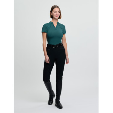 Base layer LeMieux in tessuto mesh Lisa da donna a maniche corte Giungla Base layer LeMieux in tessuto mesh Lisa da donna a maniche corte Giungla