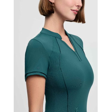 Base layer LeMieux in tessuto mesh Lisa da donna a maniche corte Giungla Base layer LeMieux in tessuto mesh Lisa da donna a maniche corte Giungla