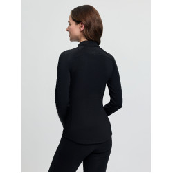 Base layer LeMieux a maniche lunghe Airflow donna Nero