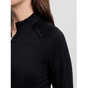 Base layer LeMieux a maniche lunghe Airflow donna Nero
