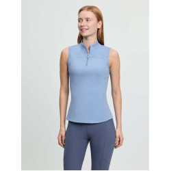 Base layer LeMieux senza maniche Airflow donna Blu polvere