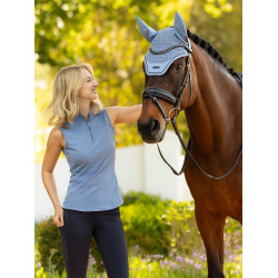 Base layer LeMieux senza maniche Airflow donna Blu polvere
