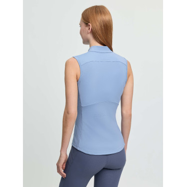 Base layer LeMieux senza maniche Airflow donna Blu polvere