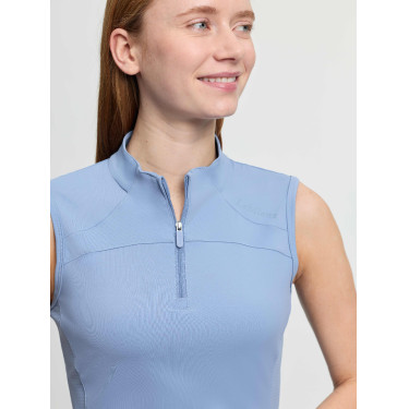 Base layer LeMieux senza maniche Airflow donna Blu polvere