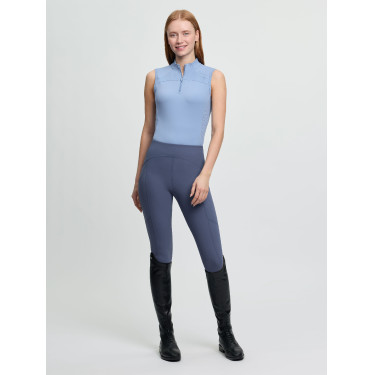 Base layer LeMieux senza maniche Airflow donna Blu polvere