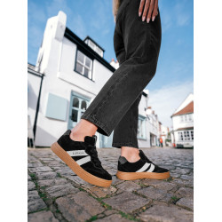 Sneakers LeMieux Stockbridge in camoscio Nero Sneakers LeMieux Stockbridge in camoscio Nero