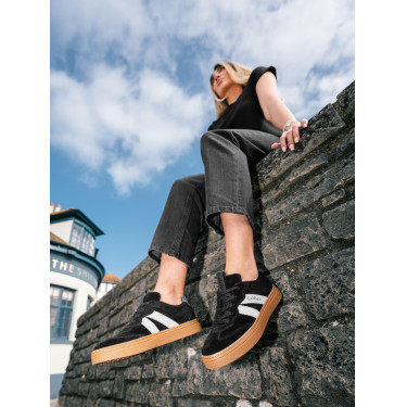 Sneakers LeMieux Stockbridge in camoscio Nero Sneakers LeMieux Stockbridge in camoscio Nero