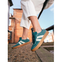 Sneakers LeMieux Stockbridge in camoscio Giungla Verde