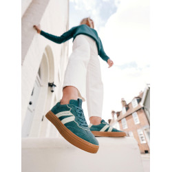Sneakers LeMieux Stockbridge in camoscio Giungla Verde Sneakers LeMieux Stockbridge in camoscio Giungla Verde