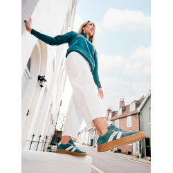 Sneakers LeMieux Stockbridge in camoscio Giungla Verde Sneakers LeMieux Stockbridge in camoscio Giungla Verde