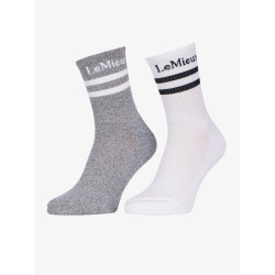 Calze LeMieux confezione da 2 Bianco