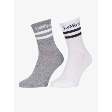 Calze LeMieux confezione da 2 Bianco