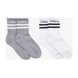 Calze LeMieux confezione da 2 Bianco