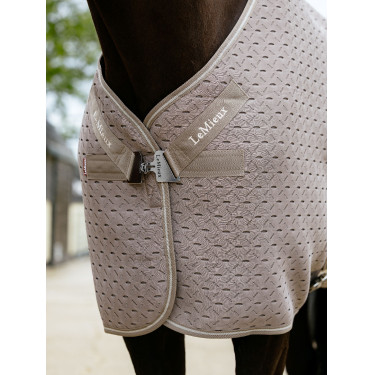 Coperta da trasporto LeMieux 3D Mesh Kudos Noce Pecan Beige